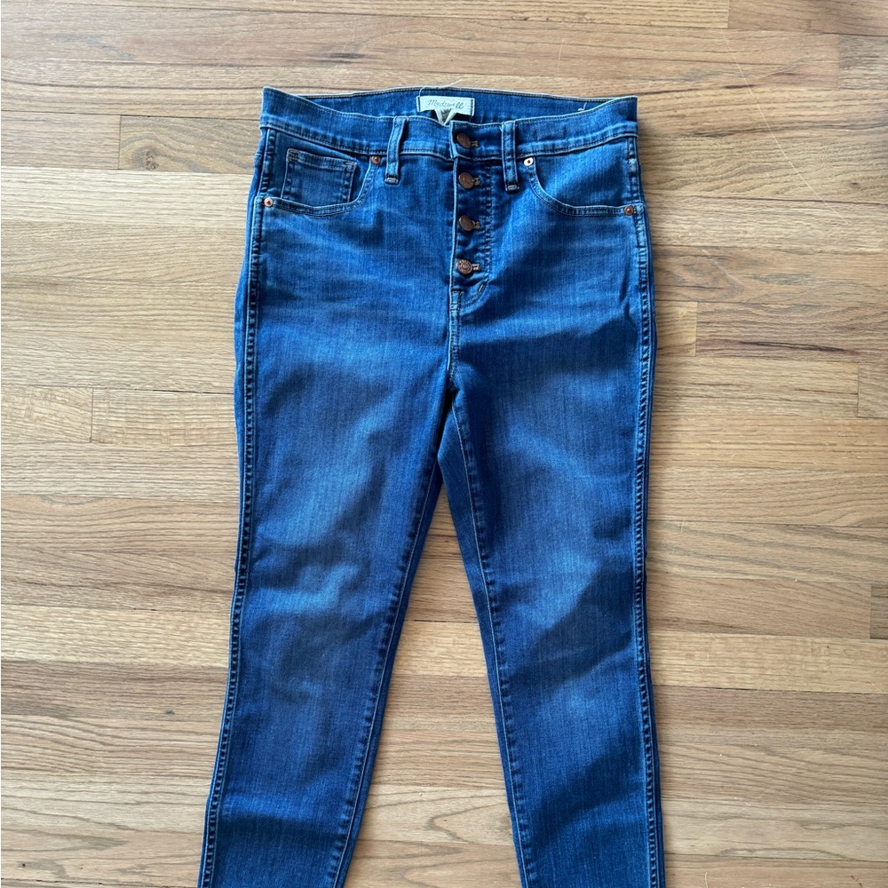 Madewell 10in skinny high rise